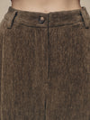 CORDUROY WIDE-LEG TROUSERS