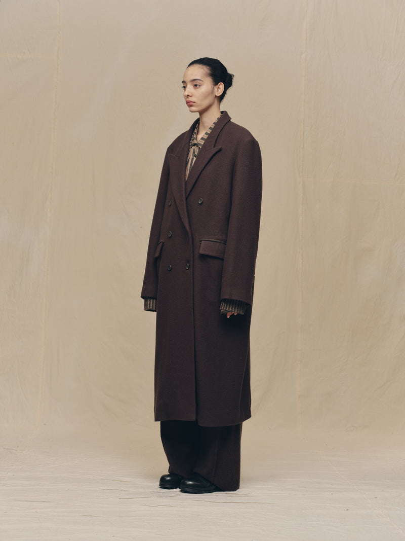 DOUBLE-BREASTED LONG COAT – ZIGGY CHEN