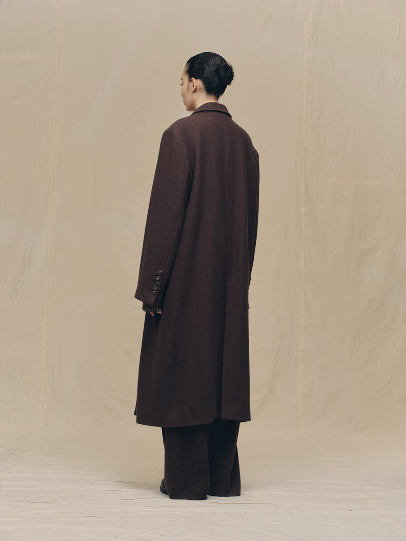 DOUBLE-BREASTED LONG COAT – ZIGGY CHEN