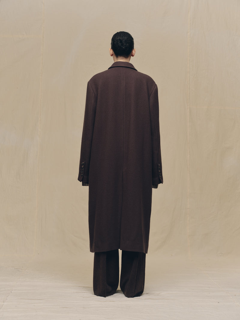 DOUBLE-BREASTED LONG COAT – ZIGGY CHEN