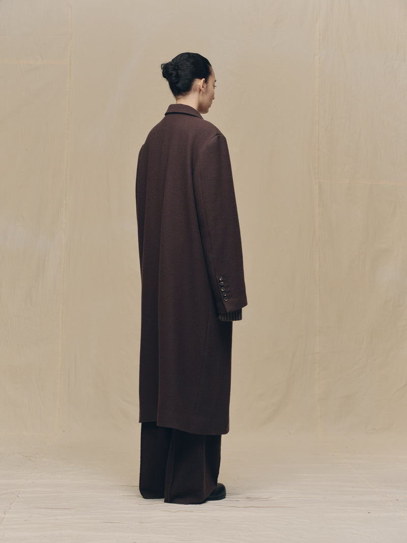 DOUBLE-BREASTED LONG COAT – ZIGGY CHEN