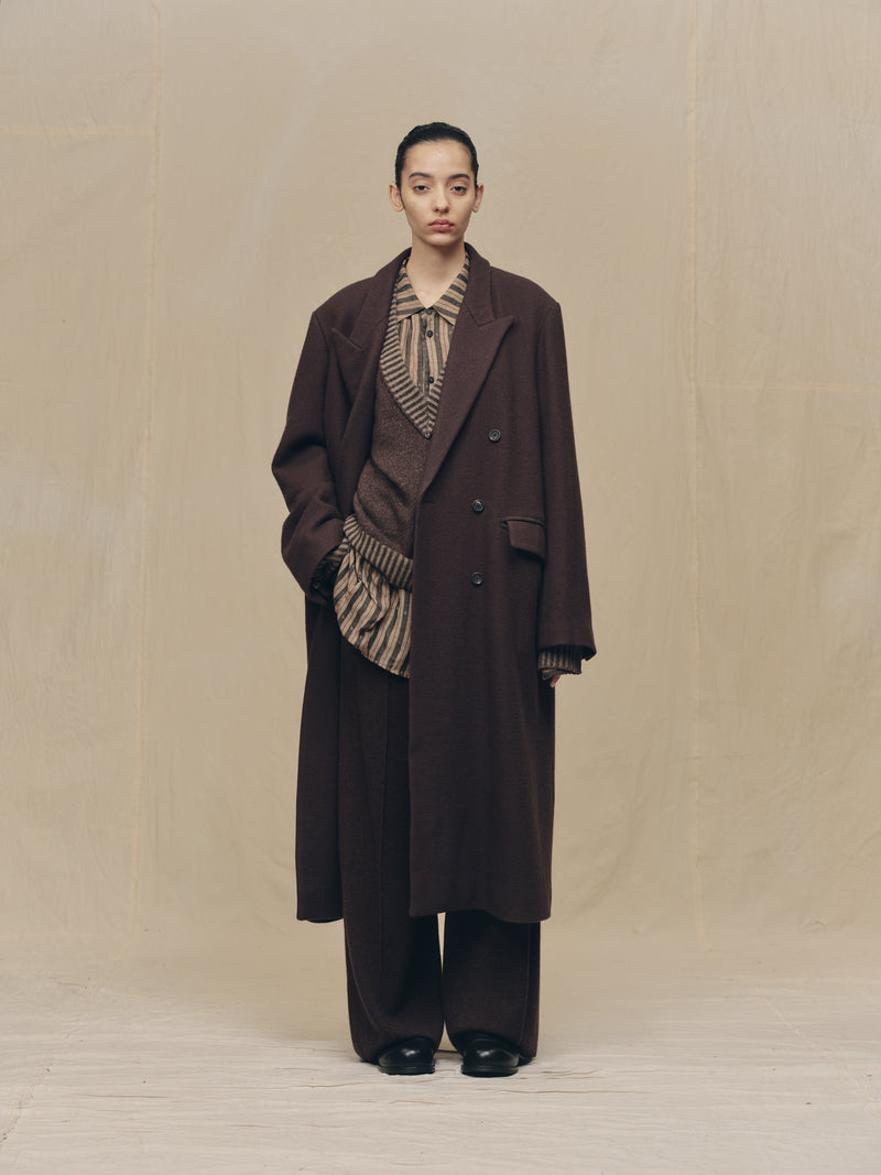 DOUBLE-BREASTED LONG COAT – ZIGGY CHEN