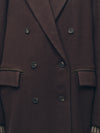DOUBLE-BREASTED LONG COAT