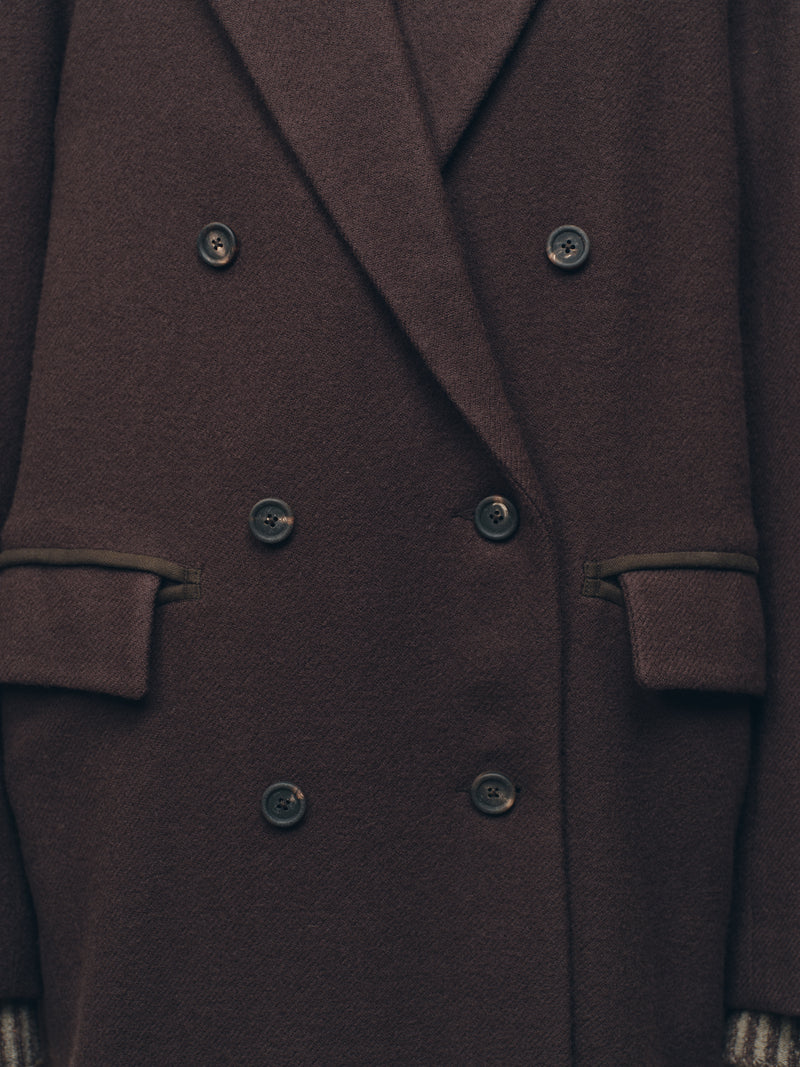 DOUBLE-BREASTED LONG COAT – ZIGGY CHEN
