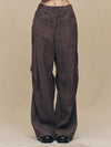ARTICULATED KNEE DENIM TROUSERS