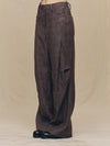 ARTICULATED KNEE DENIM TROUSERS