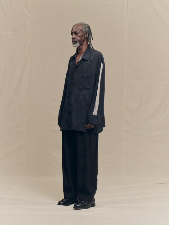 ZIGGY CHEN 24SS Deconstructed Long Shirt