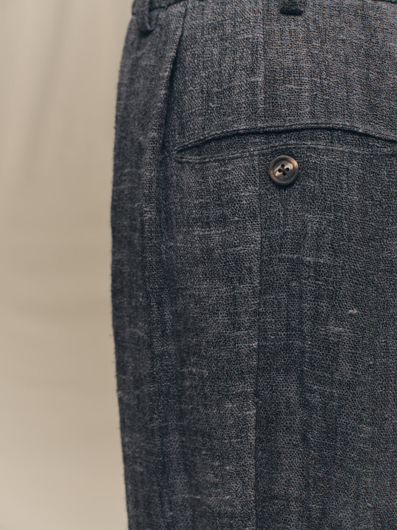 DROP CROTCH WIDE LEG TROUSERS – ZIGGY CHEN