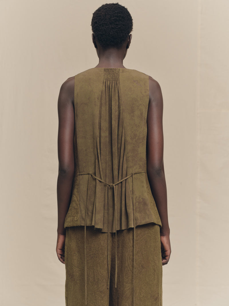 BACK STRAP WAISTCOAT – ZIGGY CHEN