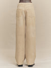 STRAIGHT LEG DENIM TROUSERS