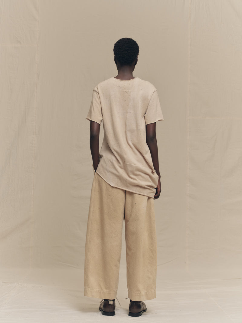 DECONSTRUCTED V-NECK T-SHIRT – ZIGGY CHEN