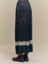 SILK LONG SKIRT