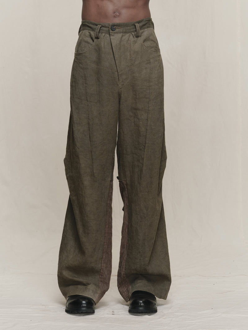 ARTICULATED FLAP TROUSERS – ZIGGY CHEN