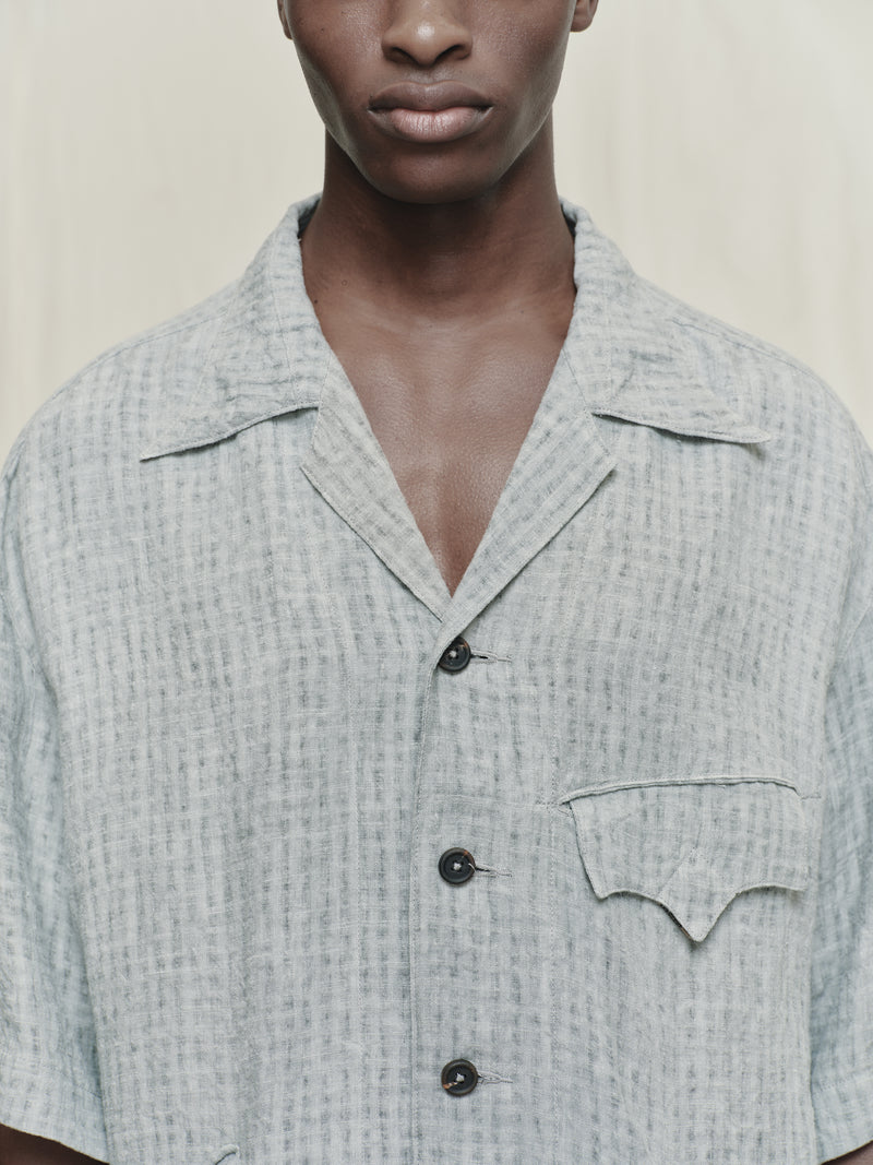 トップス ZIGGY CHEN SHORT SLEEVE WORKERS SHIRT SHORT SLEEVE WORKERS SHIRT – ZIGGY CHEN