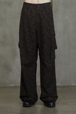 JACQUARD CARGOS PANTS