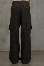 JACQUARD CARGOS PANTS