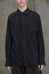 PLEATED POCKET SHIRT