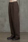 STRAIGHT LEG FRONT PLEAT TROUSERS