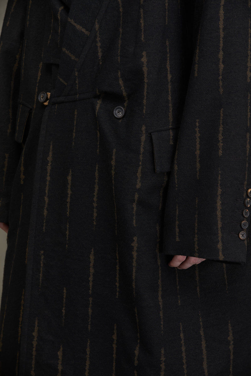 JACQUARD TRTENCH COAT