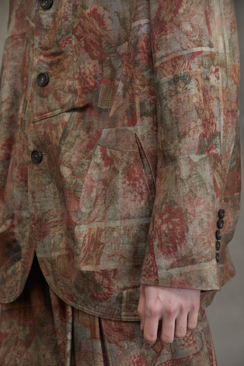 DIGITAL PRINT LUMPED JACKET