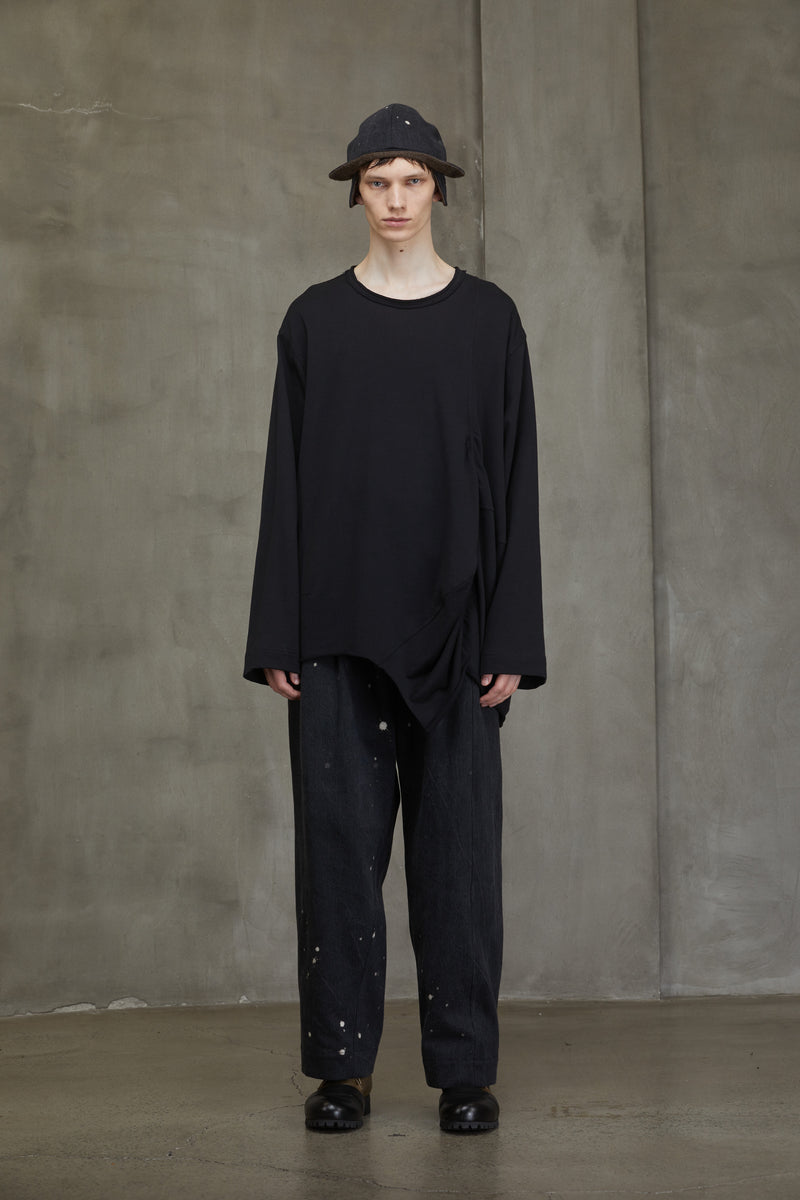 ASYMMETRIC SWAEAT SHIRT