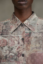 DIGITAL PRINT SILK SHIRT