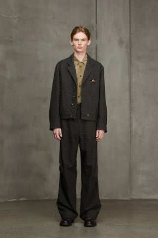 CROPPED WORKERS JACKET – ZIGGY CHEN