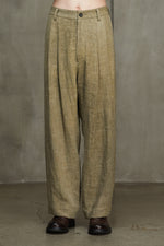 FRONT PLEAT TROUSERS