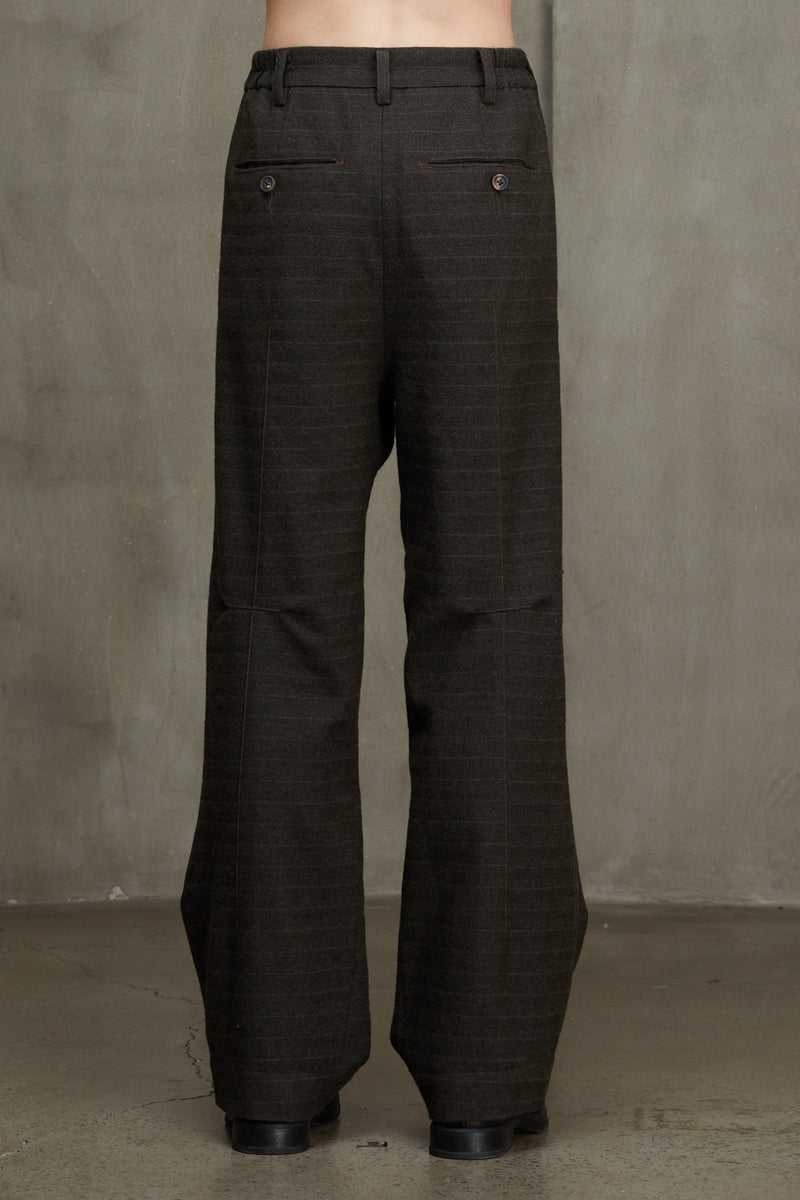 STRAIGHT-LEG TROUSERS