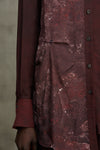 COLLAGED LONG SHIRT