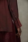 COLLAGED LONG SHIRT