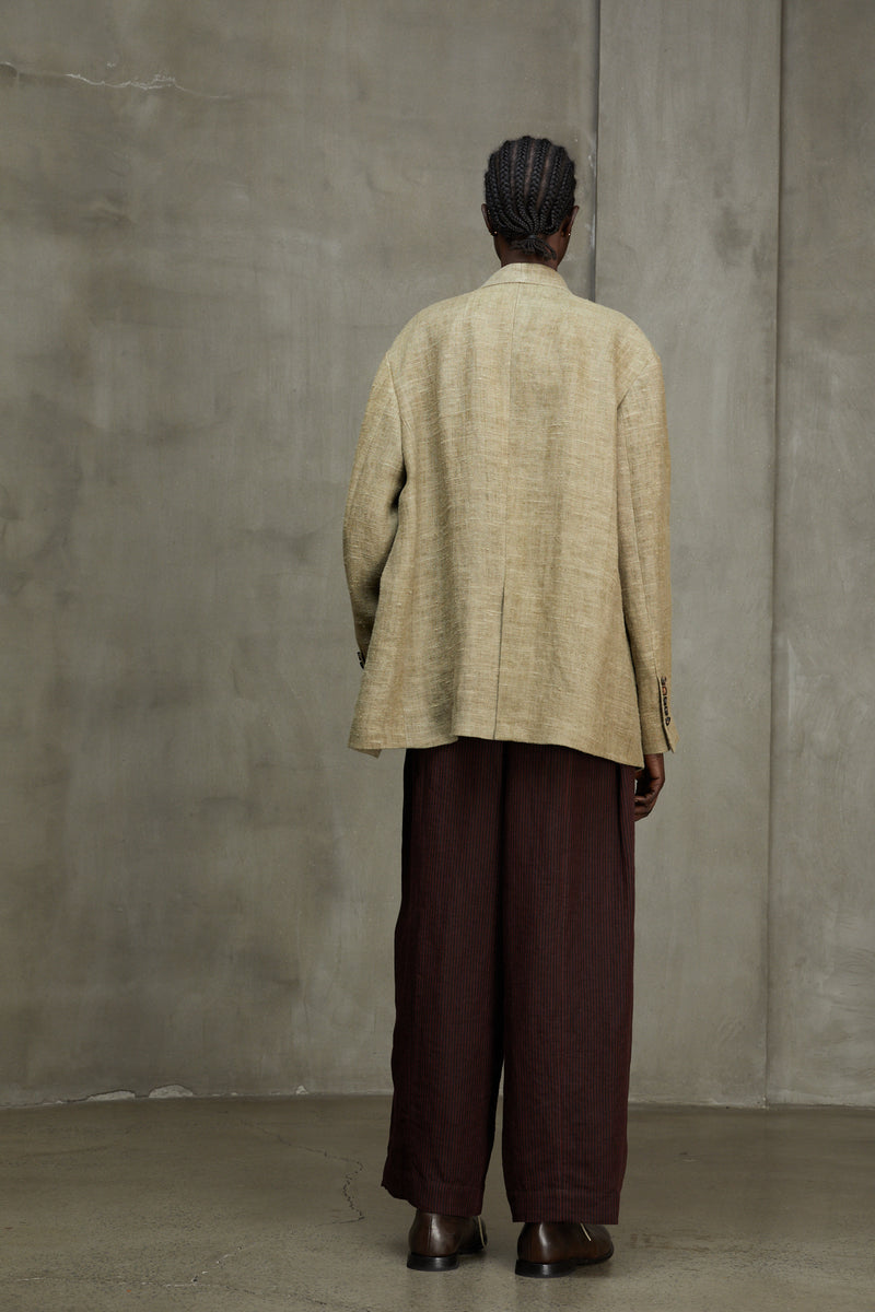 DOUBLE BREASTED OVERSIZE JACKET