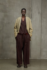 DOUBLE BREASTED OVERSIZE JACKET