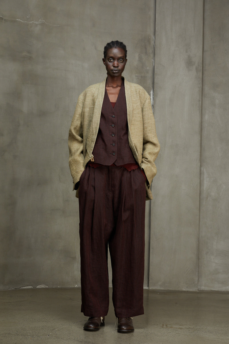 DOUBLE BREASTED OVERSIZE JACKET