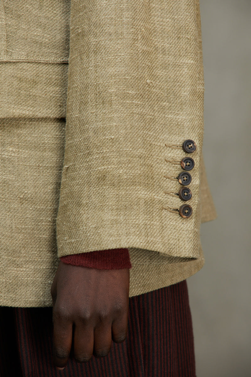 DOUBLE BREASTED OVERSIZE JACKET