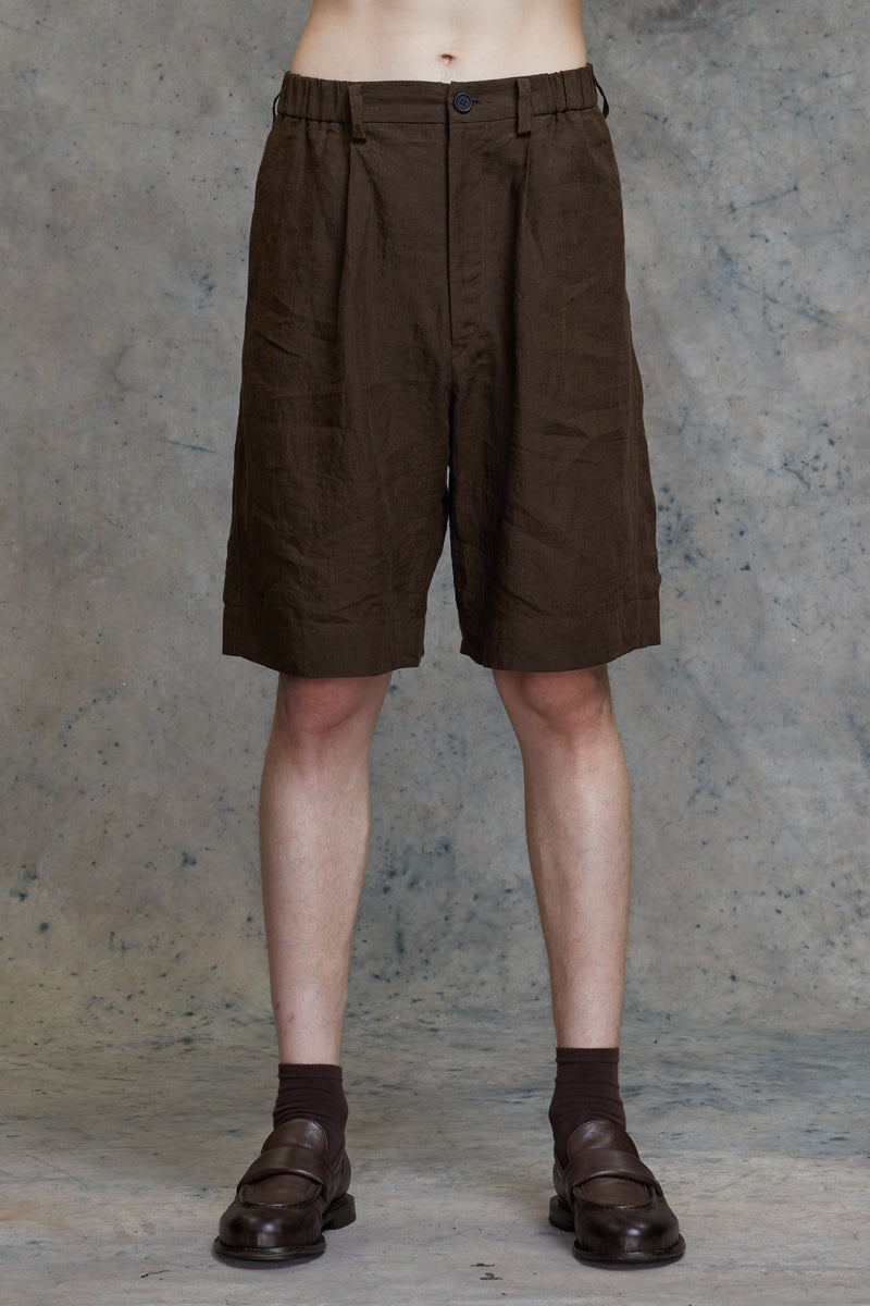 EXTENDED FABRIC LAYER DROP CROTCH SHORTS