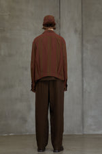 BLUR STRIPED WORKERS JACKET
