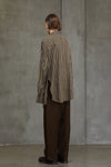 ASYMMETRIC STRIPED JACKET