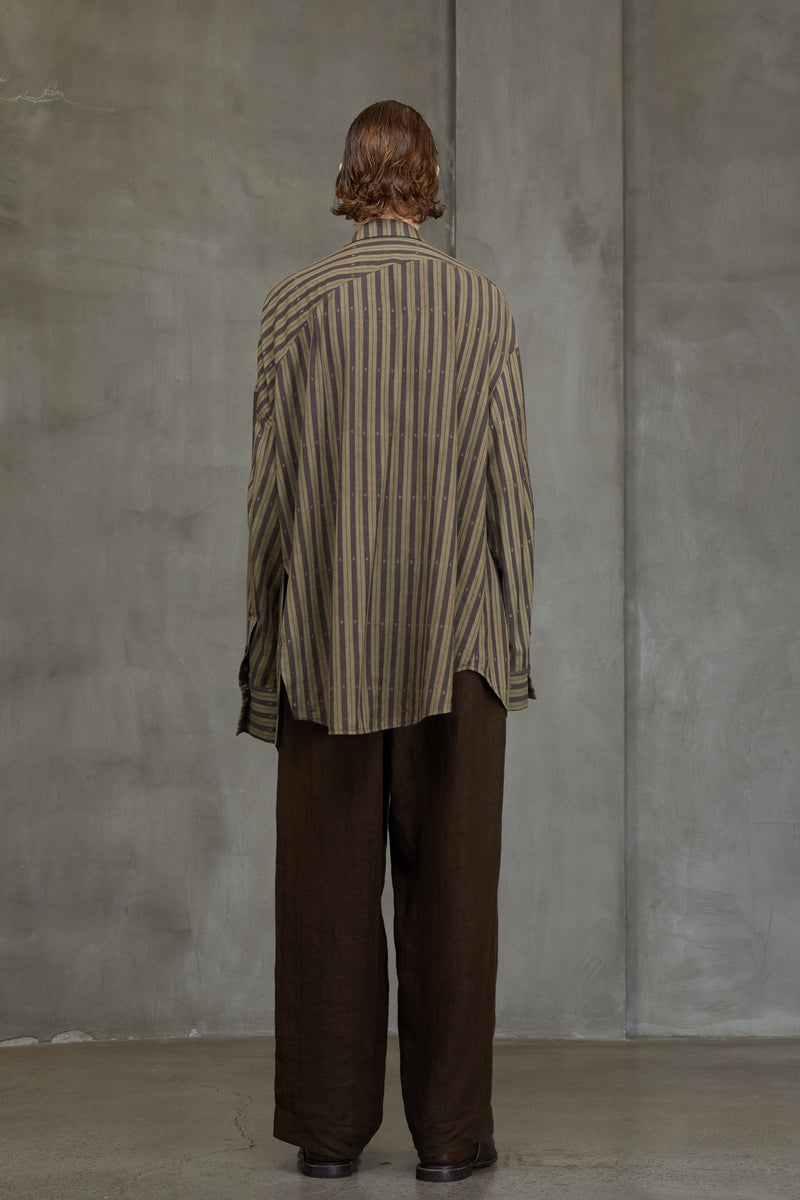 ASYMMETRIC STRIPED JACKET
