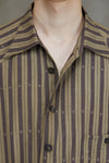 ASYMMETRIC STRIPED JACKET