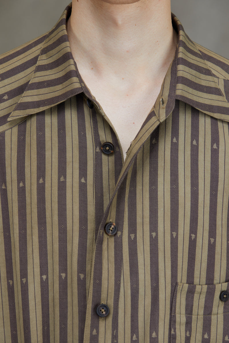 ASYMMETRIC STRIPED JACKET