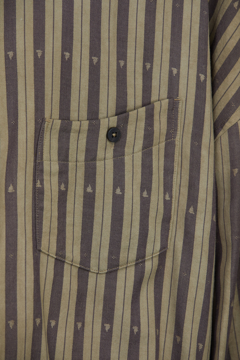 ASYMMETRIC STRIPED JACKET