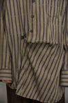 ASYMMETRIC STRIPED JACKET