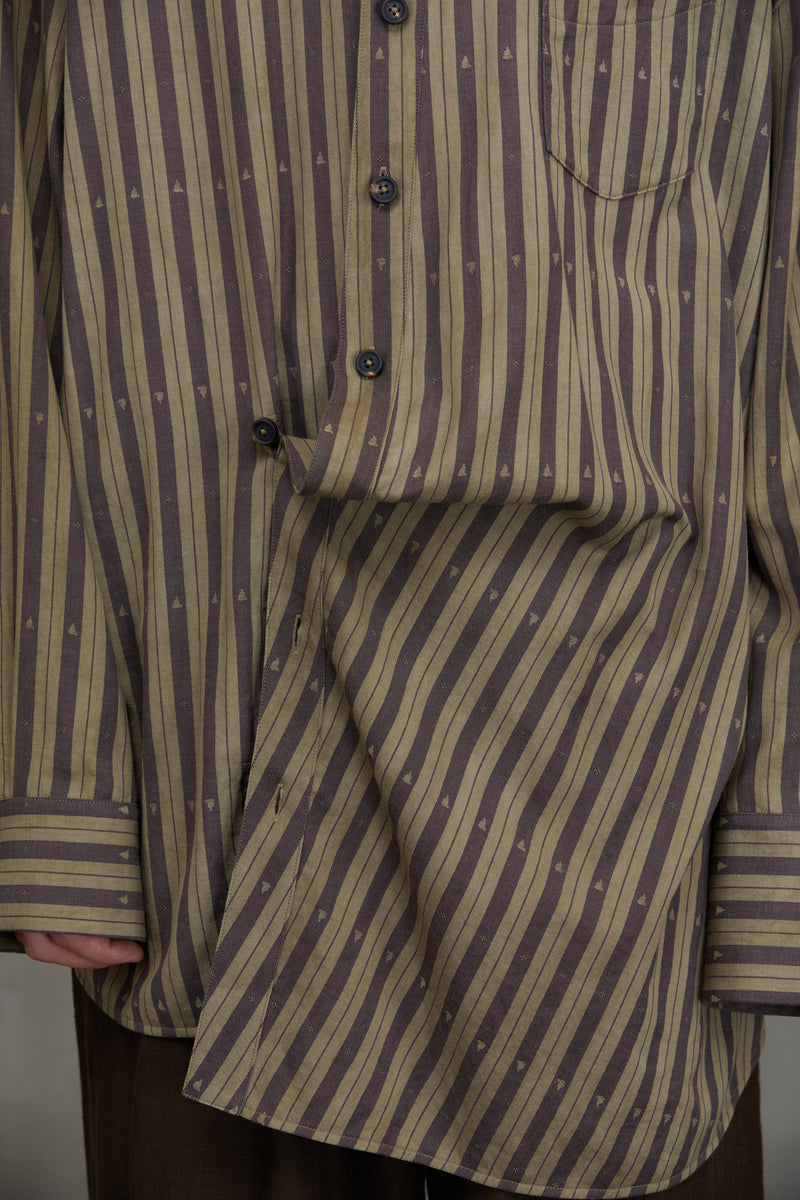 ASYMMETRIC STRIPED JACKET