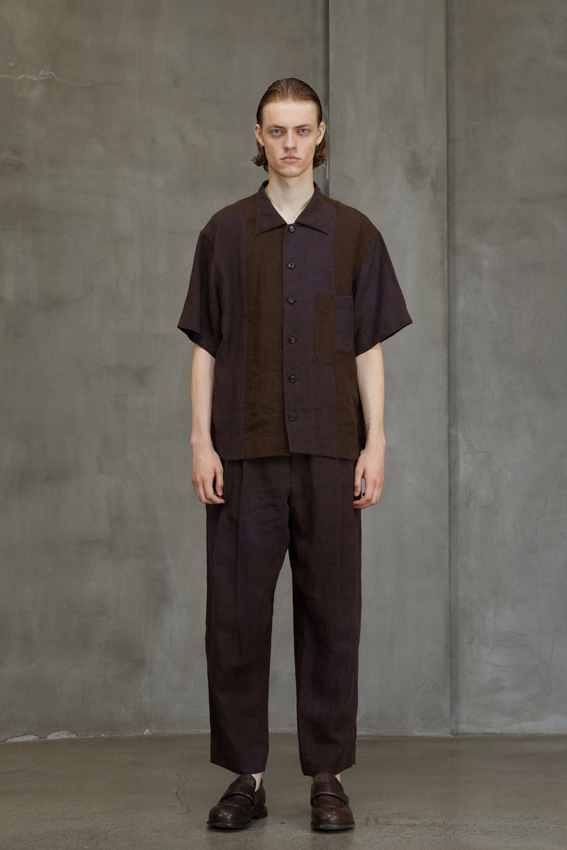 PATCHWORK SHORT SLEEVE SHIRT