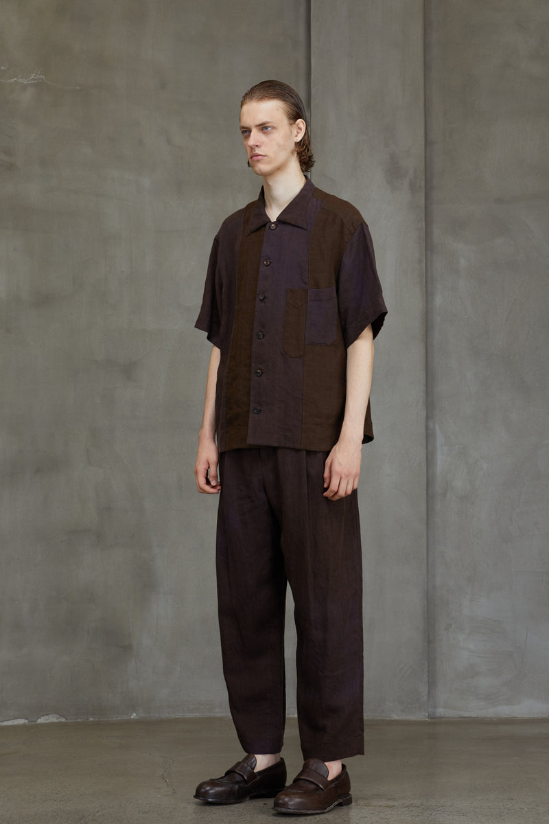 PATCHWORK SHORT SLEEVE SHIRT
