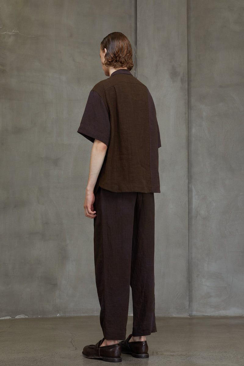 PATCHWORK SHORT SLEEVE SHIRT