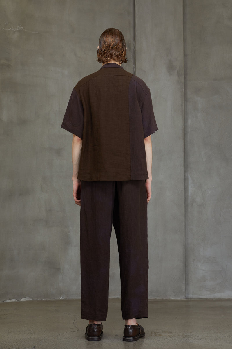 PATCHWORK SHORT SLEEVE SHIRT
