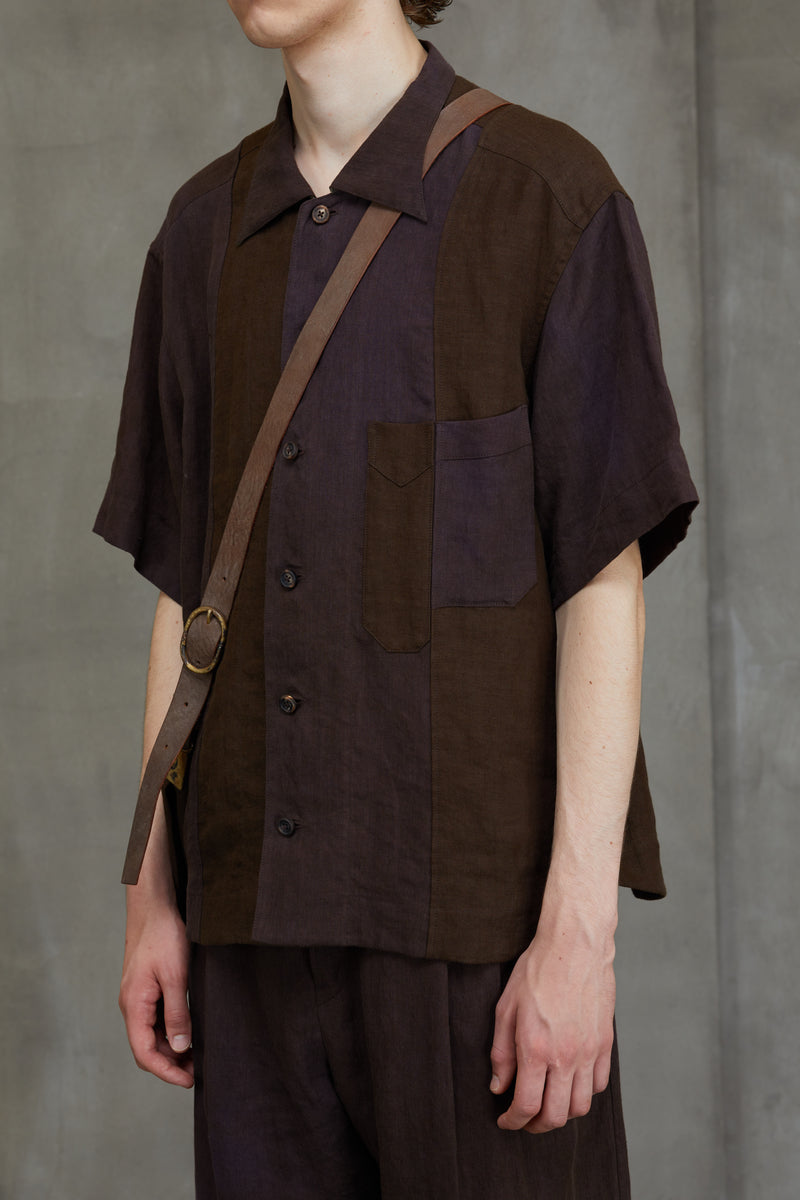 PATCHWORK SHORT SLEEVE SHIRT