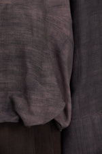 DOUBLE BREASTED HIGH NECK SHIRT JACKET
